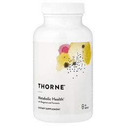 Thorne Metabolic Health With Bergamot And Turmeric 120 Capsules