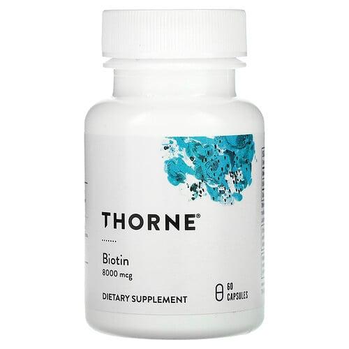 Thorne Biotin 8 000 Mcg 60 Capsules product image