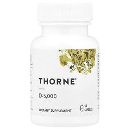 Thorne D 5 000 60 Capsules 125 Mcg Per Capsule