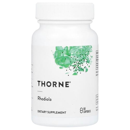 Thorne Rhodiola 60 Capsules 100 Mg Per Capsule product image