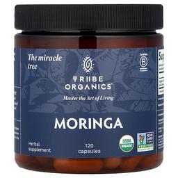 Tribe Organics Moringa 120 Capsules 600 Mg Per Capsule