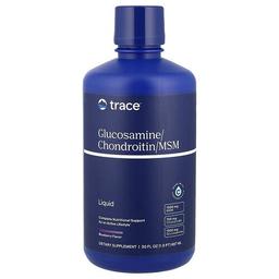Trace Liquid Glucosamine Chondroitin Msm Blueberry 30 Fl Oz 887 Ml