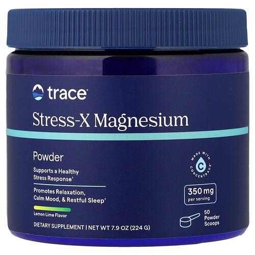 Trace Stress X Magnesium Powder Lemon Lime 7 9 Oz 224 G product image