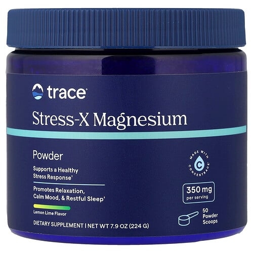 Trace Stress X Magnesium Powder Lemon Lime 7 9 Oz 224 G product image