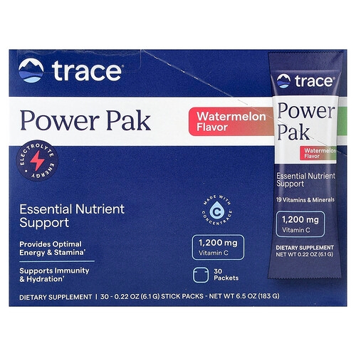 Trace Power Pak Watermelon 30 Stick Packs 0 22 Oz 6 1 G Each product image