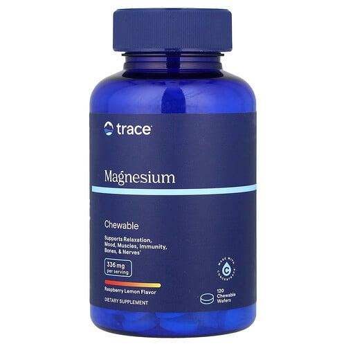 Trace Magnesium Chewable Raspberry Lemon 120 Chewable Wafers product image