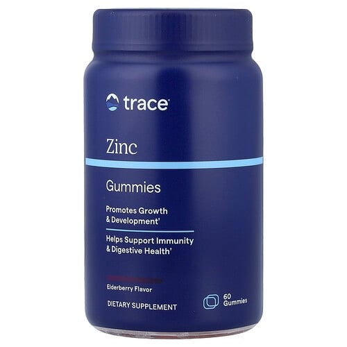 Trace Zinc Gummies Elderberry 60 Gummies 15 Mg Per Gummy product image