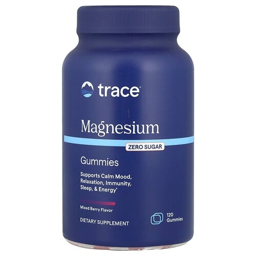 Trace Magnesium Gummies Mixed Berry 120 Gummies 85 Mg Per Gummy product image
