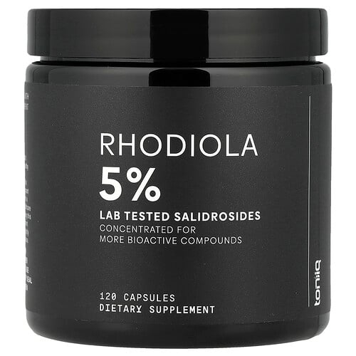 Toniiq Rhodiola 5 120 Capsules 300 Mg Per Capsule product image