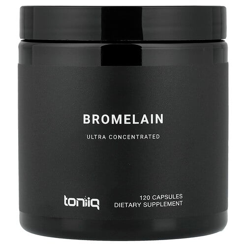 Toniiq Bromelain 120 Capsules 500 Mg Per Capsule product image