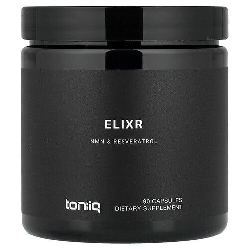 Toniiq Elixr Nmn Resveratrol 90 Capsules product image