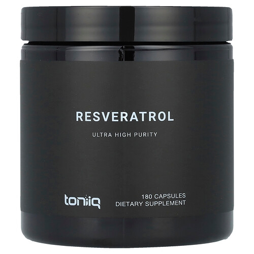 Toniiq Resveratrol 180 Capsules 300 Mg Per Capsule product image