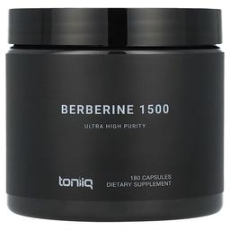 Toniiq Berberine 1500 180 Capsules 500 Mg Per Capsule