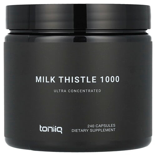 Toniiq Milk Thistle 1000 240 Capsules 500 Mg Per Capsule product image