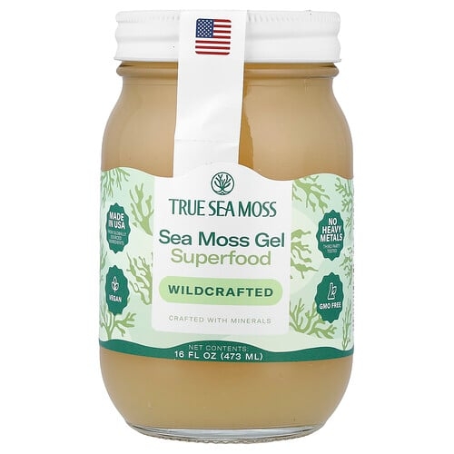 True Sea Moss Sea Moss Gel Superfood Wildcrafted 16 Fl Oz 473 Ml product image