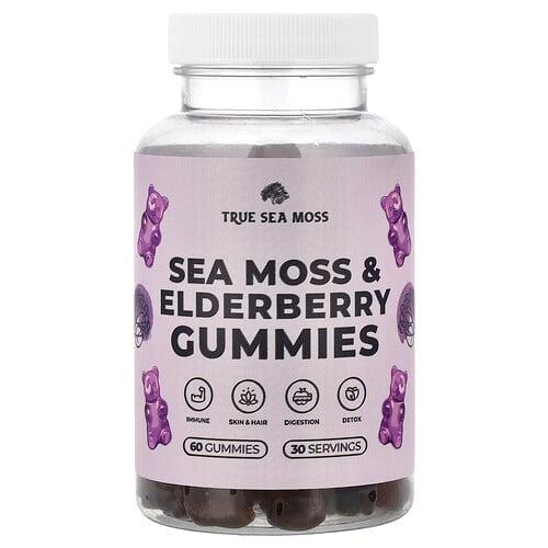 True Sea Moss Sea Moss Elderberry Gummies 60 Gummies product image