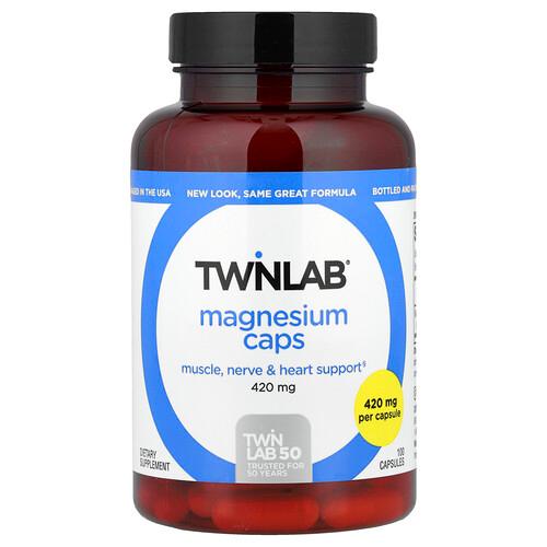 Twinlab Magnesium Caps 420 Mg 100 Capsules product image