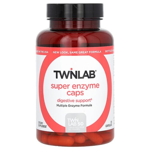 Twinlab Super Enzyme Caps 50 Capsules product image