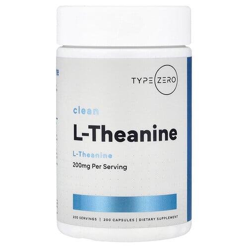 타입제로 TypeZero, Clean, L 테아닌, 200mg, 캡슐 200정 product image