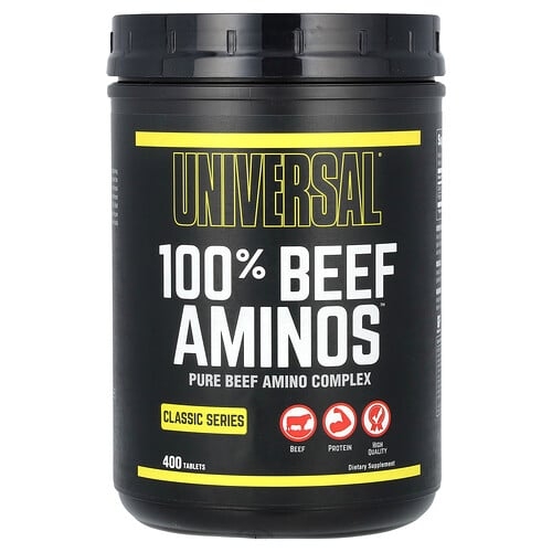 Universal U Classic Series 100 Beef Aminos 400 Tablets product image