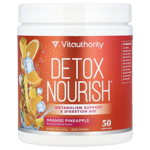 Vitauthority Detox Nourish Orange Pineapple 10 6 Oz 300 G product image