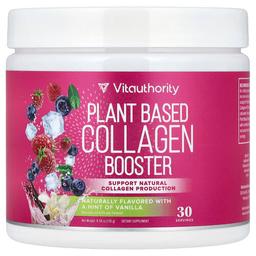 Vitauthority Plant Based Collagen Booster A Hint Of Vanilla 4 58 Oz 130 G