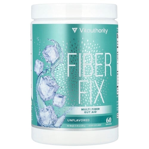 Vitauthority Fiber Fix Multi Fiber Gut Aid Unflavored 8 46 Oz 240 G product image