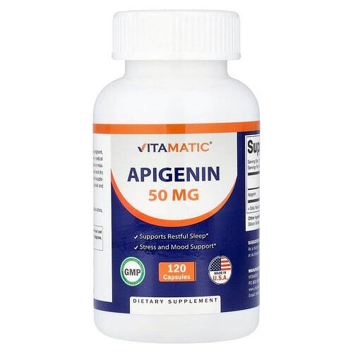 Vitamatic Apigenin 50 Mg 120 Capsules product image