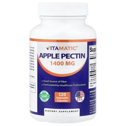 Vitamatic Apple Pectin 120 Veggie Capsules 700 Mg Per Capsule