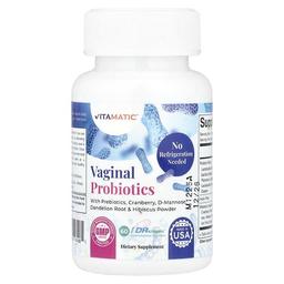 Vitamatic Vaginal Probiotics 60 Drcaps Hypromellose Capsules