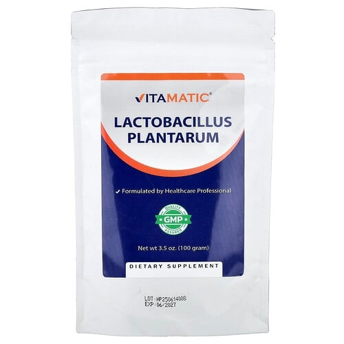 Vitamatic Lactobacillus Plantarum 3 5 Oz 100 G product image