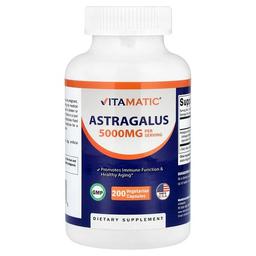 Vitamatic Astragalus 5 000 Mg 200 Vegetarian Capsules