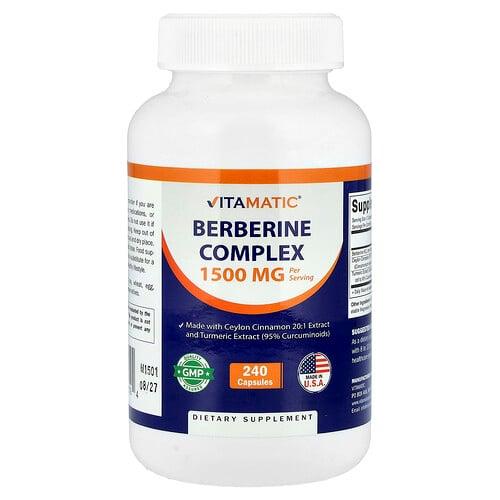 Vitamatic Berberine Complex 240 Capsules product image