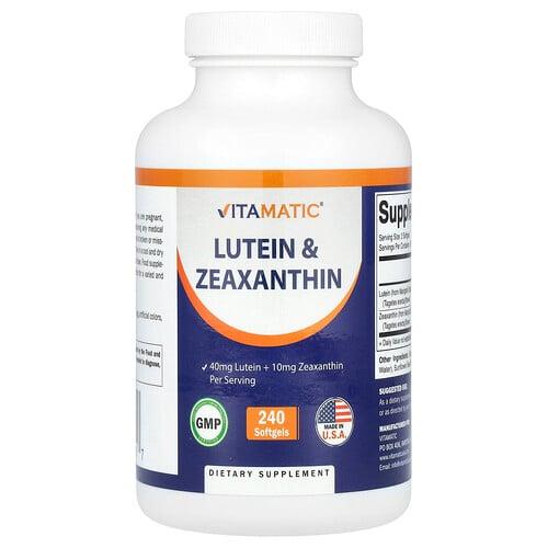 Vitamatic Lutein Zeaxanthin 240 Softgels product image