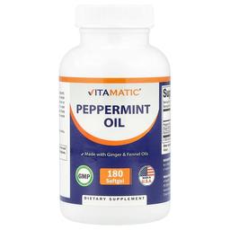 Vitamatic Peppermint Oil 180 Softgel