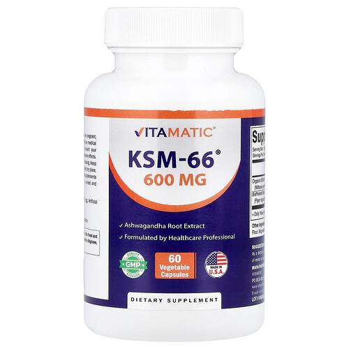 Vitamatic Ksm 66 60 Vegetable Capsules product image