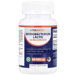 Vitamatic Bifidobacterium Lactis 60 Drcaps Hypromellose Capsules