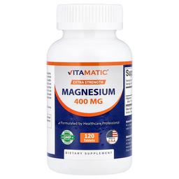 Vitamatic Magnesium 400 Mg 120 Tablets