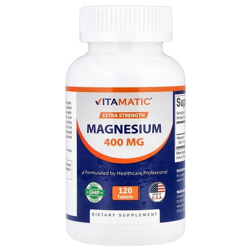 Vitamatic Magnesium 400 Mg 120 Tablets product image