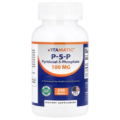 Vitamatic P 5 P 100 Mg 240 Tablets product image