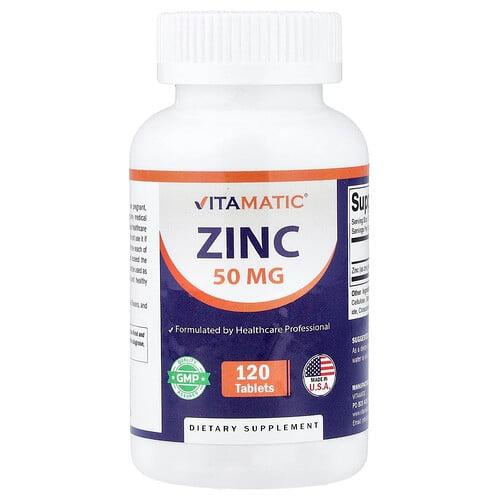 Vitamatic Zinc 50 Mg 120 Tablets product image
