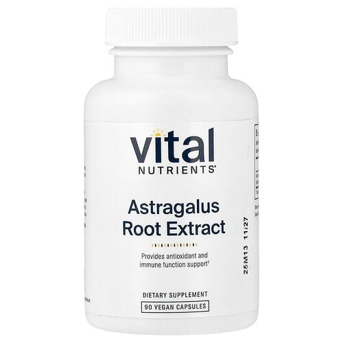 Vital Nutrients Astragalus Root Extract 90 Vegan Capsules 300 Mg Per Capsule product image