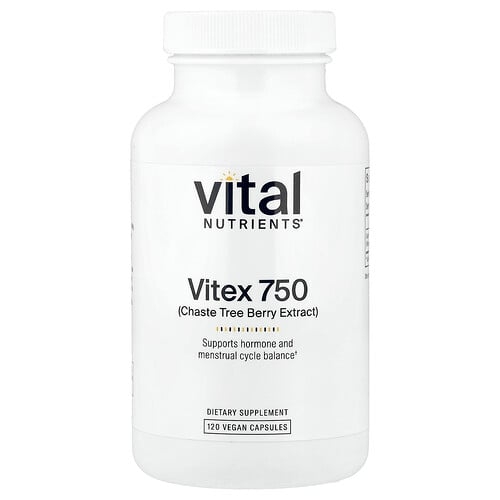 Vital Nutrients Vitex 750 120 Vegan Capsules 750 Mg Per Capsule product image
