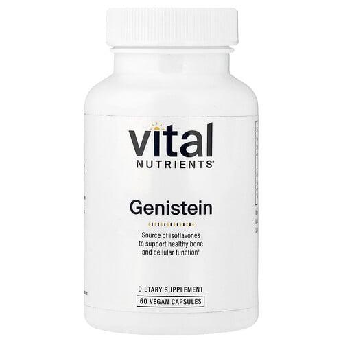Vital Nutrients, 제니스테인, 비건 캡슐 60정(캡슐 1정당 125mg) product image