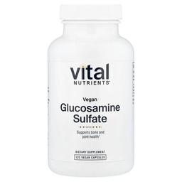 Vital Nutrients Vegan Glucosamine Sulfate 120 Vegan Capsules 750 Mg Per Capsule