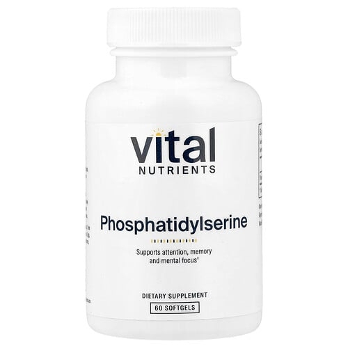Vital Nutrients Phosphatidylserine 60 Softgels 150 Mg Per Softgel product image