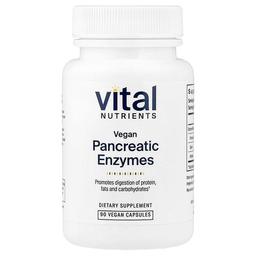 Vital Nutrients Vegan Pancreatic Enzymes 90 Vegan Capsules