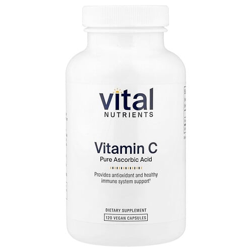 Vital Nutrients Vitamin C 120 Vegan Capsules 1 000 Mg Per Capsule product image