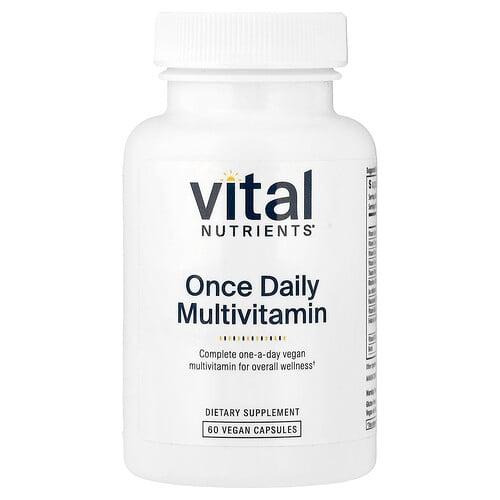 Vital Nutrients Once Daily Multivitamin 60 Vegan Capsules product image