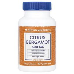 The Vitamin Shoppe Citrus Bergamot 500 Mg 60 Vegetable Capsules